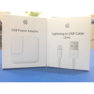 IOS Charger IP/ Original (10W Adapter Package + Charging Cable 2M)