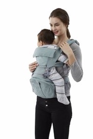 SINBII - Sinbii EZBAG 2.0嬰兒雙肩坐墊揹帶有機棉 - 薄荷綠 (附送咬咬巾)