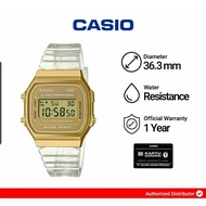 Casio Vintage Women's Watch A168XESG-9A Gold Digital Dial