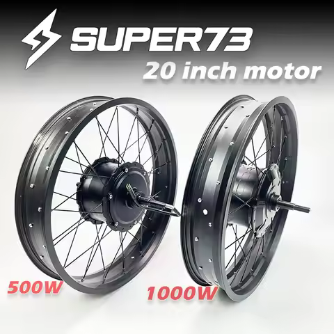 Super73 electric bicycle motor front and rear wheel set 20X4.0 wheel hub 500W/1000W Super73 modifica