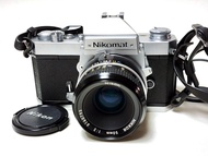 Nikon Nikomat FT2 銀色機身 + Nikon Nikkor 50mm f2 Lens