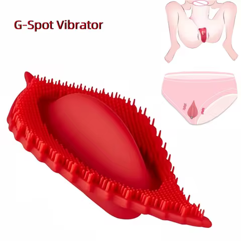 Wearable Clitoral Vibrator G-spot Nipple Massager Clitoral Vaginal Sucking Vibrating Stimulator Fema
