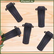 ✥Alloyseed✥【High Quality】 5pcs Belt Clip 2-Way Radio Accessories for Baofeng BF-666S BF-777S BF-888S