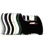 HR-Left Handed Guitar Pickguard TL Guitar Pick Guard Scratch Plate with Screws for TL Style Guitar, 8 Colors Choose