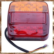 (JIVF) 2 x 12v LED Rear Lights Stop Indicator Boat Car Trailer Truck Waterproof Signal