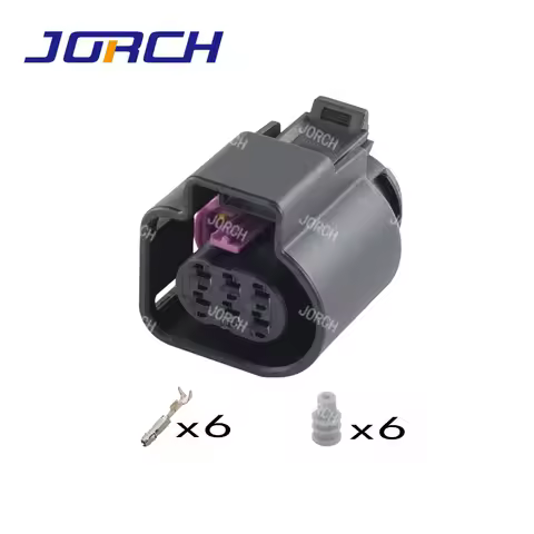 2 sets 6 Pin Auto Waterproof LSU 4.9 Wide Band Oxygen Sensor Connector 1928404669 Throttle Plug For 