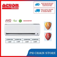 ACSON 1.0HP - 3.0HP BASIC WIFI NON-INVERTER AIR CONDITIONER A3WM10N A3WM15N A3WM20N A3WM25N A3WM30N
