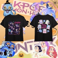 KPop Demon Hunters Movie Tshirt HUNTR x Halloween Trick or Treat Pumpkin Unisex Adult &kids Tshirt 1