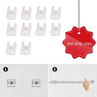 Led Light Strip Buckles for Led Light Strip Flexible Accessories Plastic Buckle Clips 2835 5050 5730