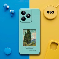 hp - Realme C53 - Casing hp - Realme C53 - External_acc - AESTHETIC Fashion Girls Boys Case - Silico
