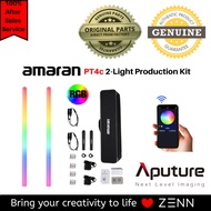 Aputure Amaran PT1C/ PT2C/ PT4C 2700K-10000K RGBWW Pixel Tube Light Photography Lighting