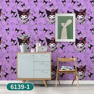 Kuromi Sanrio Wall Paper 3.5m to/d 4m x 45cm