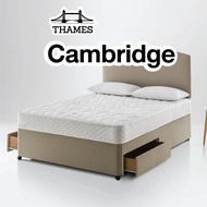 Thames [10นิ้ว] ที่นอนสปริงเสริมยางพารา รุ่น Cambridge หุ้ม pure cotton ที่นอนเกรดพรีเมี่ยม คุ้มค่า ที่นอน ที่นอนสปริง