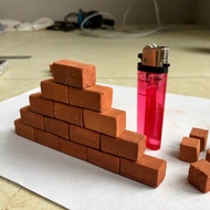 Mini building bricks (set of 1000), mini house building, miniature landscape models, Home decoration