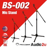 BS-002 Microphone Mic Stand With Mic Holder | Music Accessories
