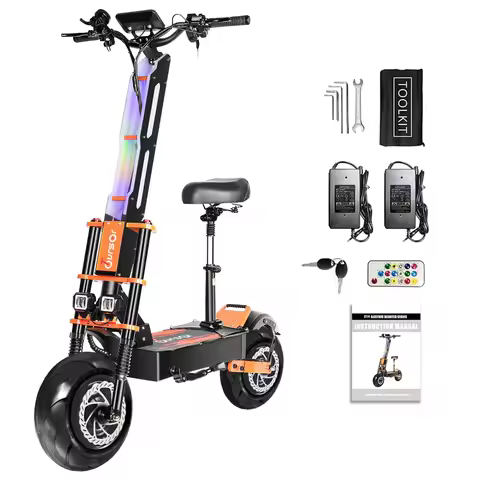 TOURSOR X8 PRO Electric Scooter For Adults 4000W*2 Dual Motor 60V38.8Ah Battery E-Scooter 13Inch roa