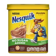 Nesquik Chocolate Powder No Sugar Added, 16 oz