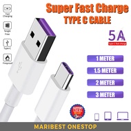 Cable Type C Fast Charging Usb Type C Fast Charging 5a Fast Charging Cable Super Charge Cable Type C