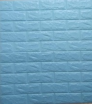 Wallpaper Foam 3D Stiker Dinding Wallfoam Dekorasi Rumah Motif Bata Murah Ukuran 70 x 38 cm