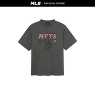 MLB เสื้อยืด ยูนิเซ็กส์ Lifestyle Graphic Over Fit T-Shirts รุ่น 3ATSN0154 09CGL สีเทาชาร์โคล