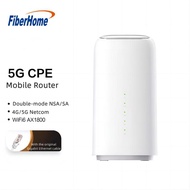 RGHYT เราเตอร์5G Fiberhome ปลดล็อค Cat19 NSA + N41 N77/N78โมเด็มไร้สาย5G ขยายซิมการ์ดเราเตอร์อินเตอร