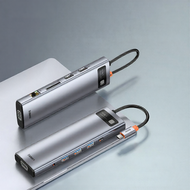 BASEUS | ฮับ Type-C 11-in-1 พร้อม HDMI/VGA 4K
