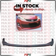 Perodua Alza (2014 Facelift Bumper Model ONLY) SE Front Skirt Skirting Bumper Lower PU Bodykit - Raw Material Rubber