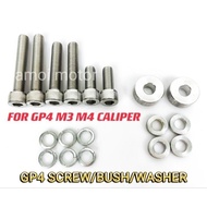 GP4 M3 M4 K50 FRONT CALIPER SCREW BUSH WASHER FOR CALIPER GP4 UNIVERSAL
