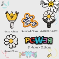 [Taiwan Shipment] GD Daisy Cartoon Embroidery Cloth Sticker Seamless Invisible Repair Subsidy GD Dai