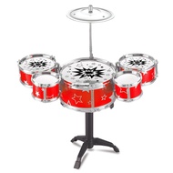 [COD] Mini Drum Set Children's Musical Instrument Five Drum Set Drum Kit Toy Infant Early Education Percussion Instrument