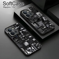 HP Redmi 15c SoftCase | MR07 | Redmi 15C Glitter Softcase | Case Casing Latest Camera Protectivehp f