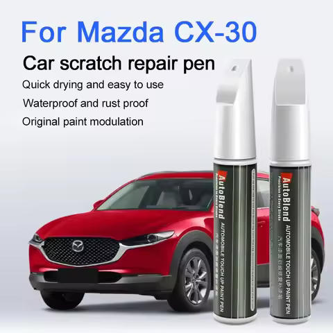 For Mazda CX-3 BK BL BM BP Paint Repair Pen Touch Up Scratch Remover DIY Auto Accessories White Pear