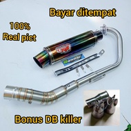 TERMURAH KNALPOT RACING R9 MUGELLO RAINBOW KNALPOT R9 RACING SATRIA FU VIXION R15 XABRE JUPITER MX