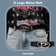 LimeLight D-Shaped Technology Y2K Letter Belt Men Women Girls Boys Y2K BEL-031 Y2K Belt