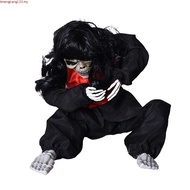 Halloween Trembling Crying Ghost Doll Voice Control Ghost Prop Halloween Party Decorations Haunted H