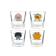 Kakao Friends With Molly Store Kakao Friends Soju Glass 4P set