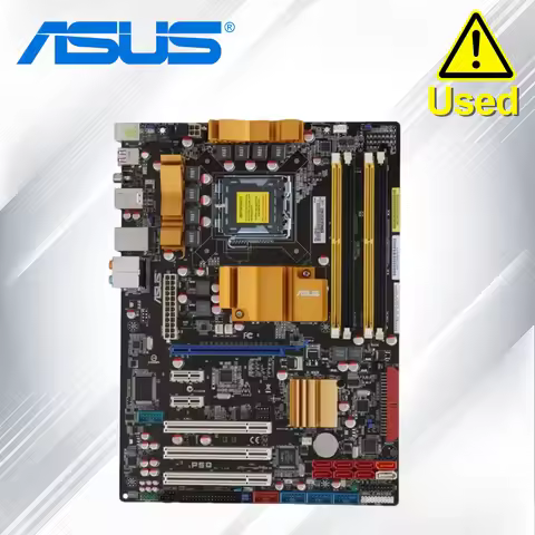 ASUS P5Q LGA 775 DDR2 RAM 16GB USB2.0 SATA2 P45 NON-integrated Desktop motherboard
