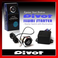 PIVOT LED Car Keyless Engine Start Push Button Switch Ignition Starter Kit TK-YY01