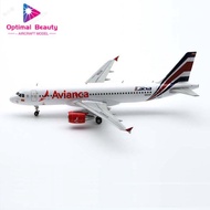 Jcwings 1: 200 Colombia Airlines A320 N821AV Alloy Material Airplane Model