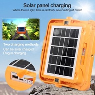 ✅【Solar Light】288 LED 8000W Portable LED Work Light USB Rechargeable Solar Work Magnetic Lantern Eme