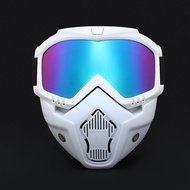 White Tactical Mask Full Face Goggles Paintball Airsoft Bike mask Ball Toy Guns Games Protection Gla