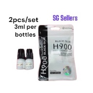 H900 Korea eyelash Glue Extension 🔥🔥. fast dry1-2s. free tape&brush. Best eyelash glue!
