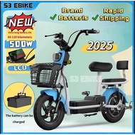 ★S3★ NEW SIAP PASANG 100% Ebike Skuter Elektrik Basikal Dewasa e scooter scooter motor skuter basika