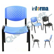 Informa Chair Office Classroom School Salon Cafe Restaurant Iron Solat Chitos Chair Stacking