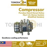 TOMODACHI Car Aircond Compressor DENSO Perodua Kancil /Kenari/ Kelisa/ Myvi 1.0 | Compressor Perodua