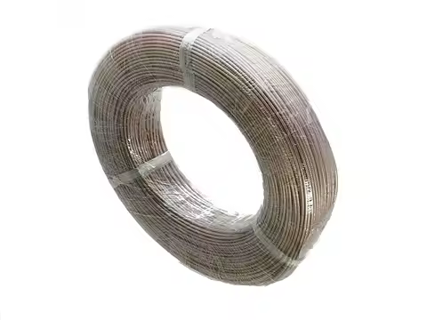RG-316 Coax Cable 50 Thin RF Coaxial Cable Flexible Lightweight Low Loss Coaxial Coax Cable, Brown