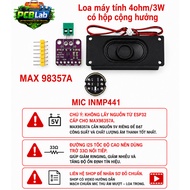 Audio amplifier circuit MAX98357A MIC IMP4441 I2S Audio communication computer speaker For ESP32 STM
