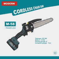 Mesin Chainsaw Cordless Modern M-58