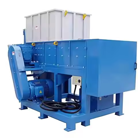 Axis Single Pipe Plastic Functional Multi Shredder, Sheet Edge Crusher, Waste Recycling Form Shaft S
