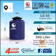 Tangki / Toren Air 500 Liter LUCKY Standard LS55